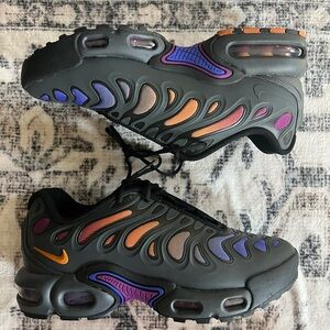 Nike Air Max Plus Drift Grade School Boys' "Anthracite/Monarch/Black/Viotech"